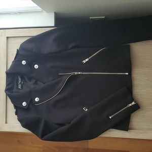 Fabric motorcycle jacket, size 0